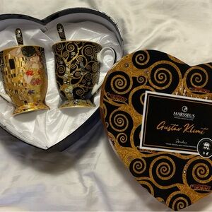 Gustav Klimt Porcelain Mugs